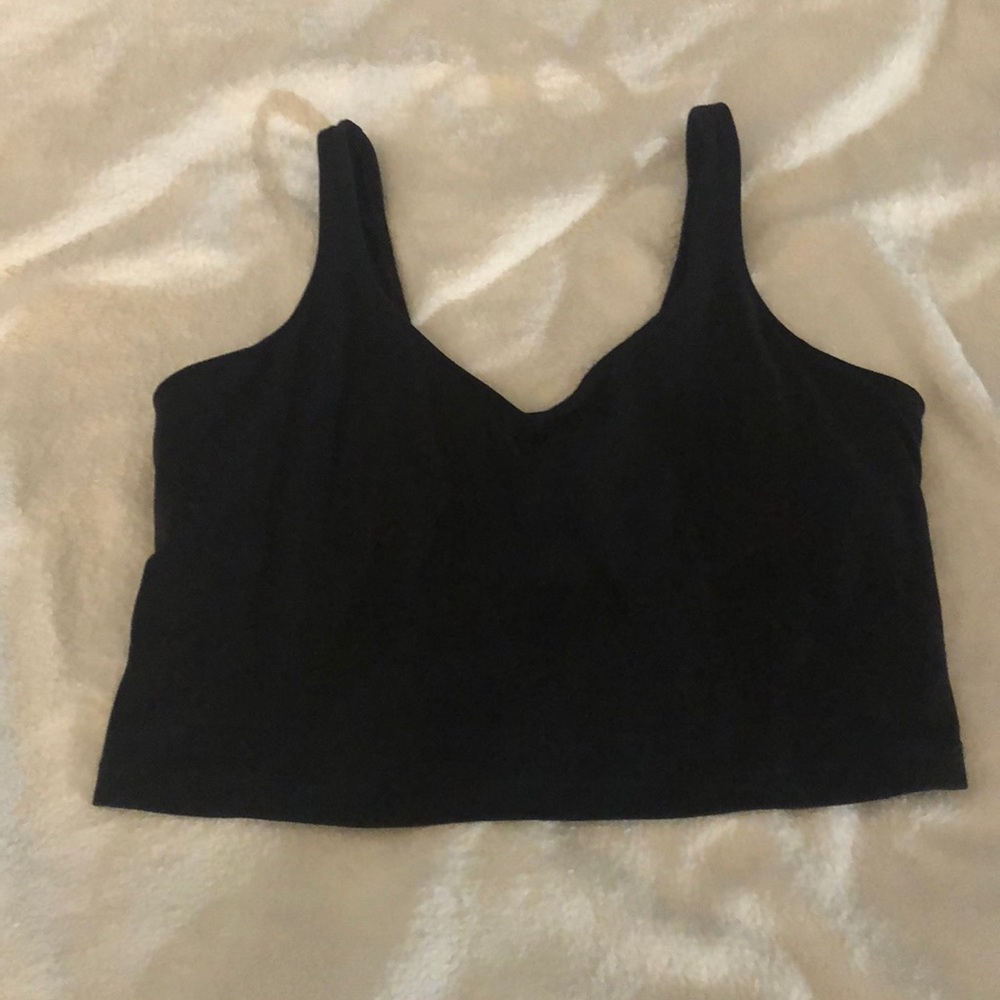 Black Lululemon align tank top